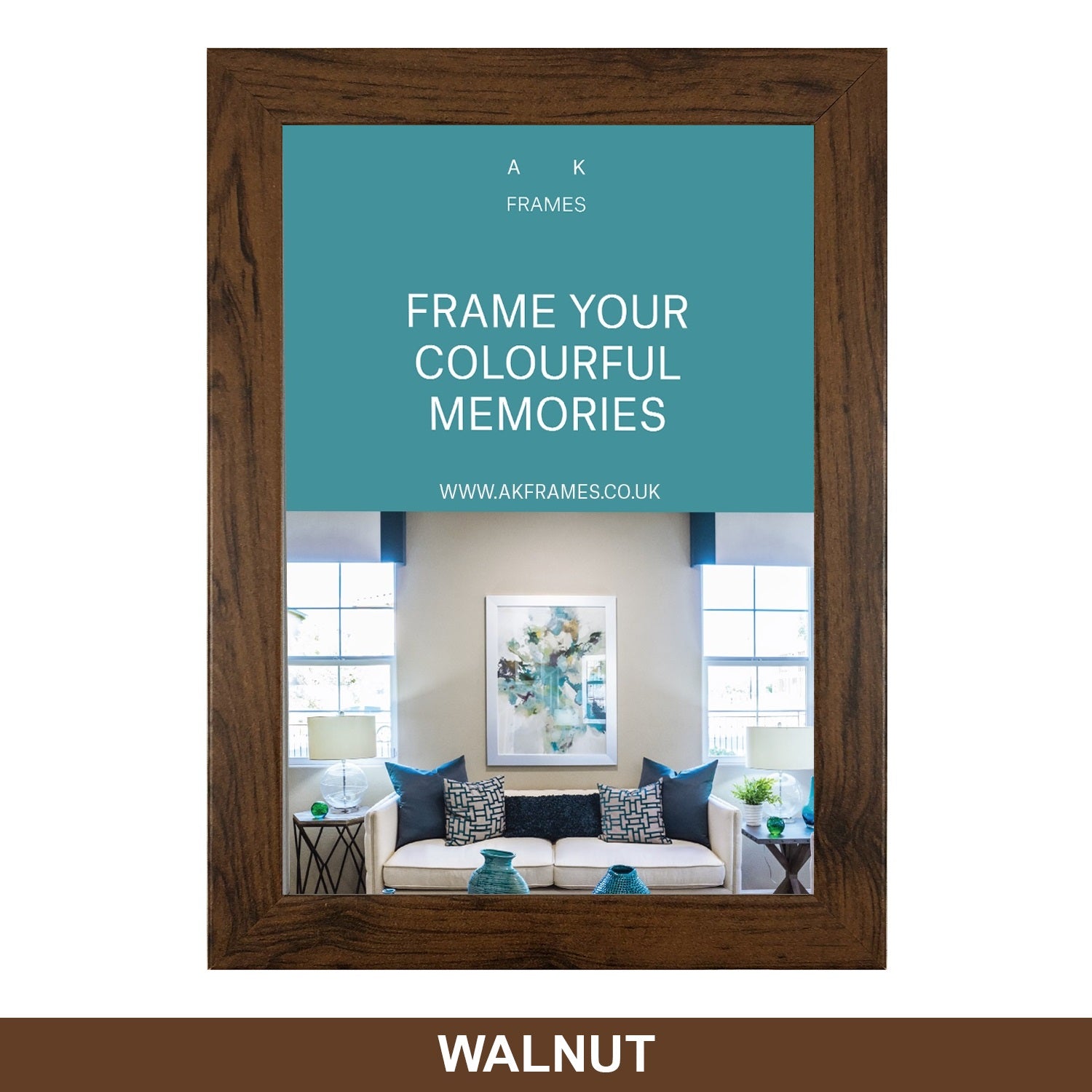 Modern Flat Range Oak & Walnut