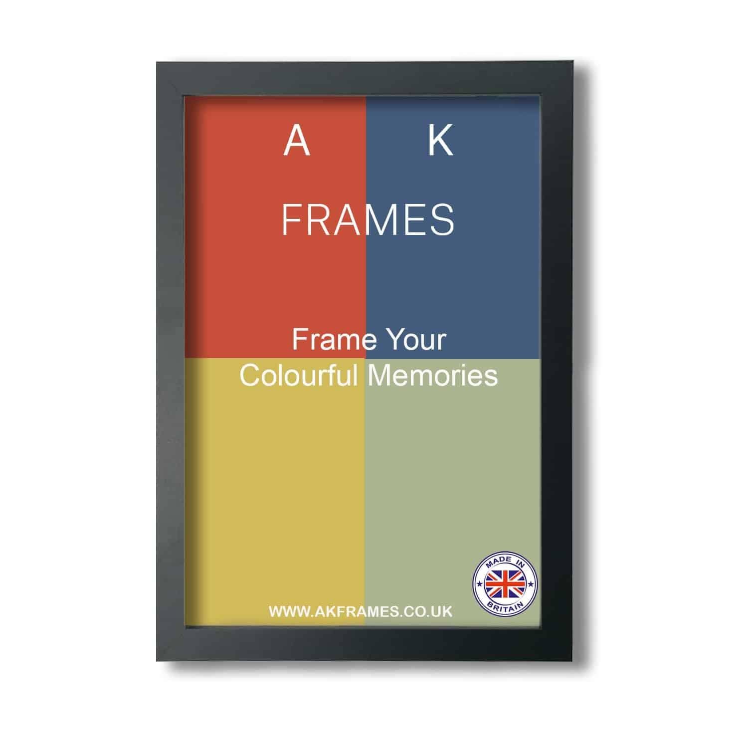 NDL Modern Thin Picture Photo Frame Range Black & White 